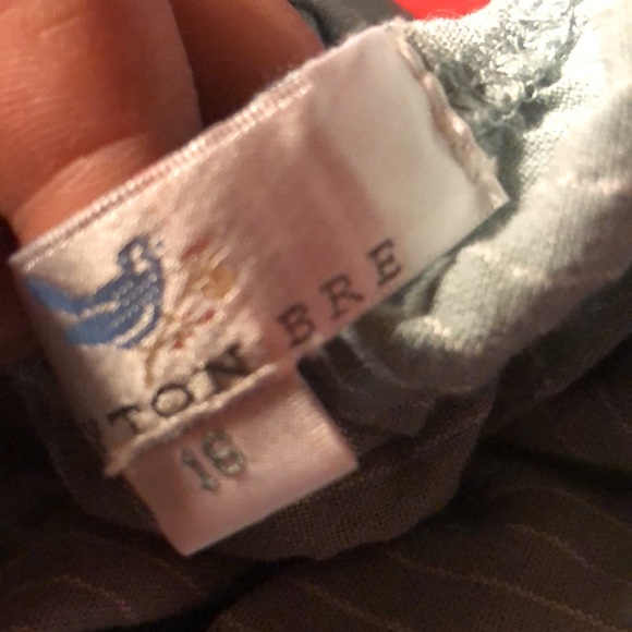 Peyton Bree jumpsuit romper stripped baby blue romper tank top size 16 clothing​ - Picture 11 of 11